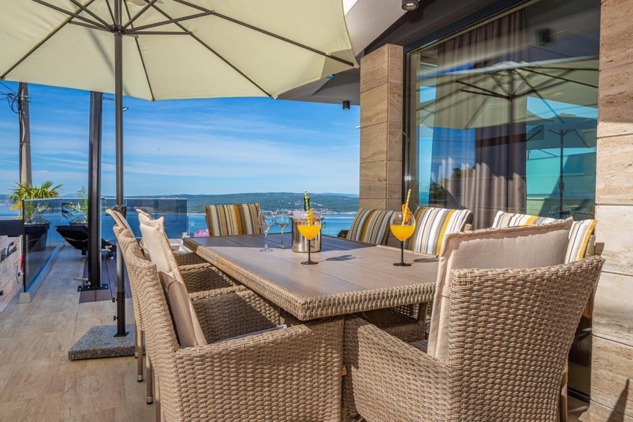 Villa Marassi With Heated Pool, Hot Tub And Sauna Crikvenica Zewnętrze zdjęcie